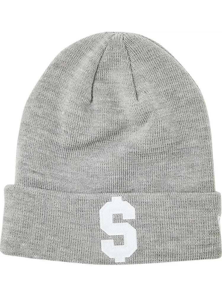 Шапка Supreme x New Era $ 'Heather Grey' — изображение 1 из 2, серый