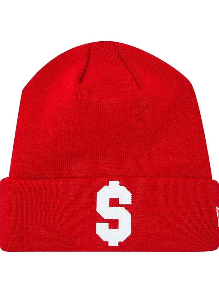 Шапка Supreme x New Era $ 'Red' — изображение 1 из 2, красный