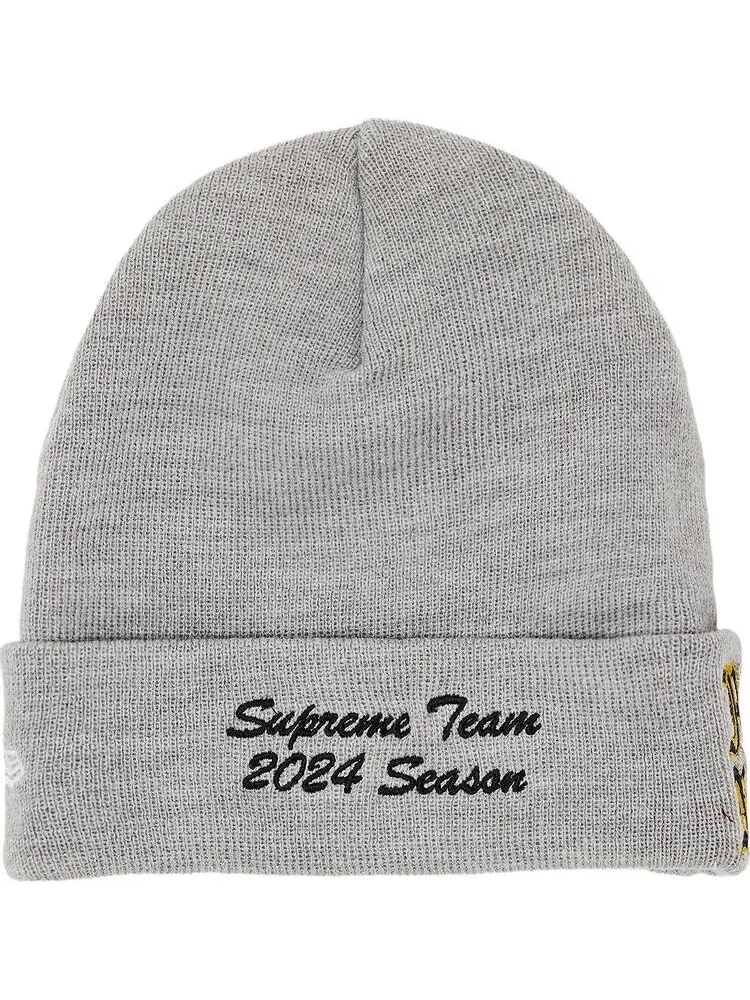 Шапка Supreme x New Era Salvation 'Heather Grey' — изображение 2 из 2, серый