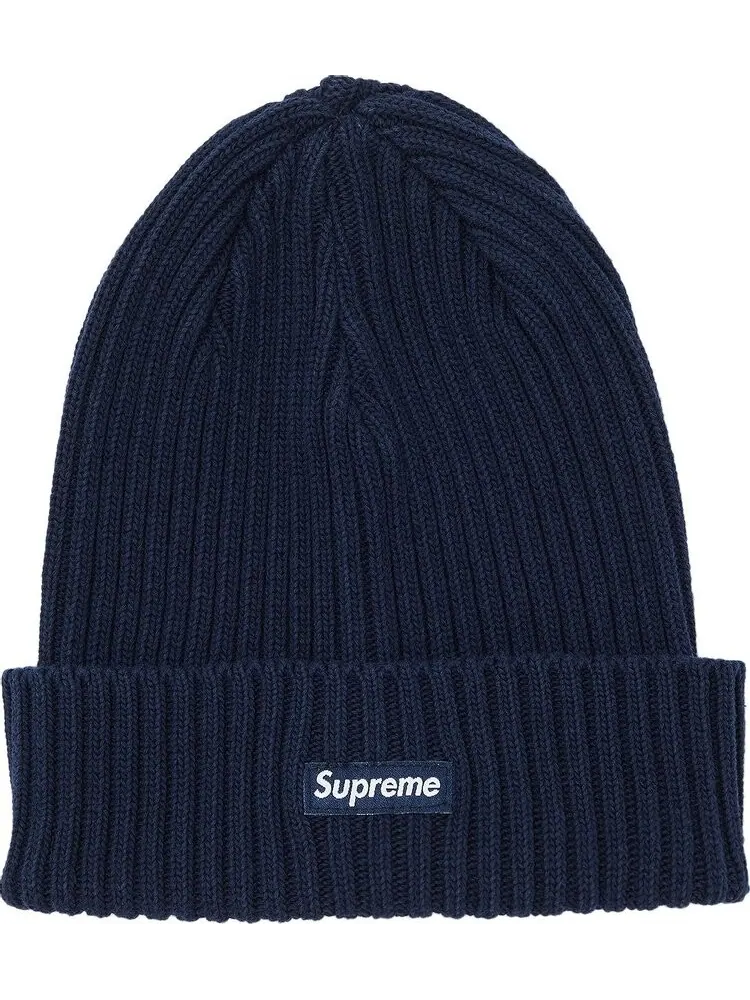 Шапка Supreme Overdyed 'Navy' — изображение 1 из 3, синий