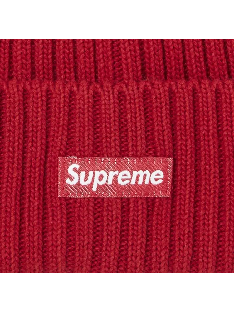 Шапка Supreme Overdyed 'Red' — изображение 3 из 3, красный