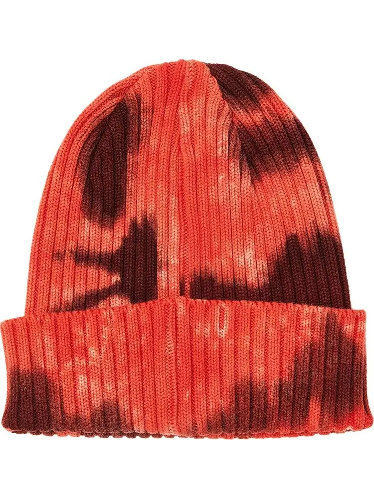 Шапка Supreme Overdyed 'Splatter Red' — изображение 2 из 3, красный