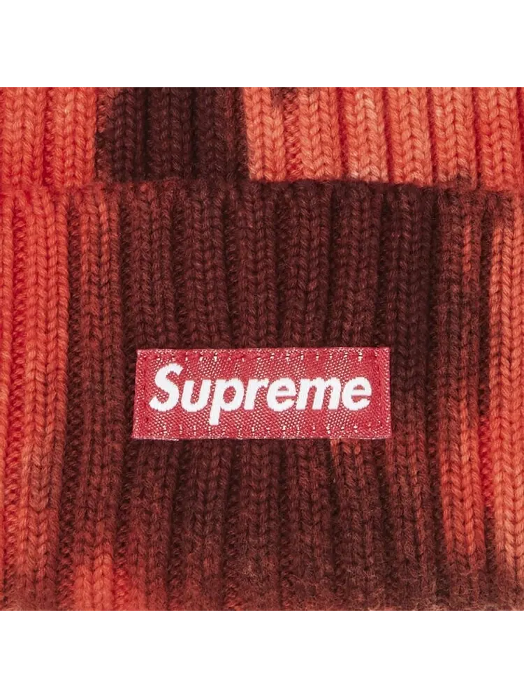 Шапка Supreme Overdyed 'Splatter Red' — изображение 3 из 3, красный