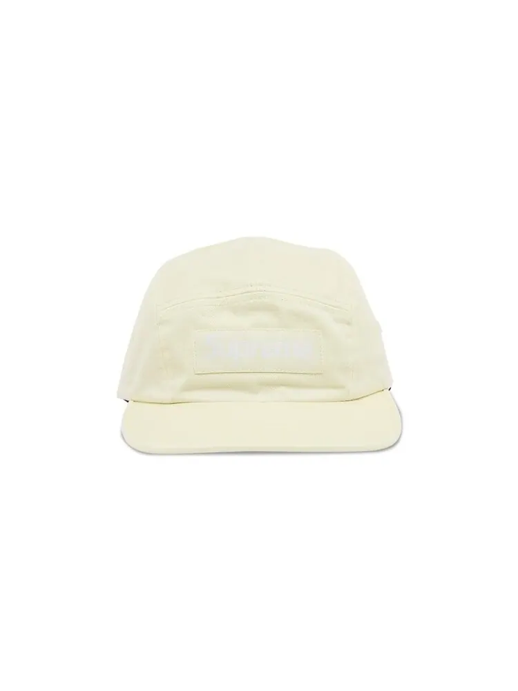 Бейсболка Supreme Washed Chino Twill Camp Cap — изображение 1 из 4, светлый желтый