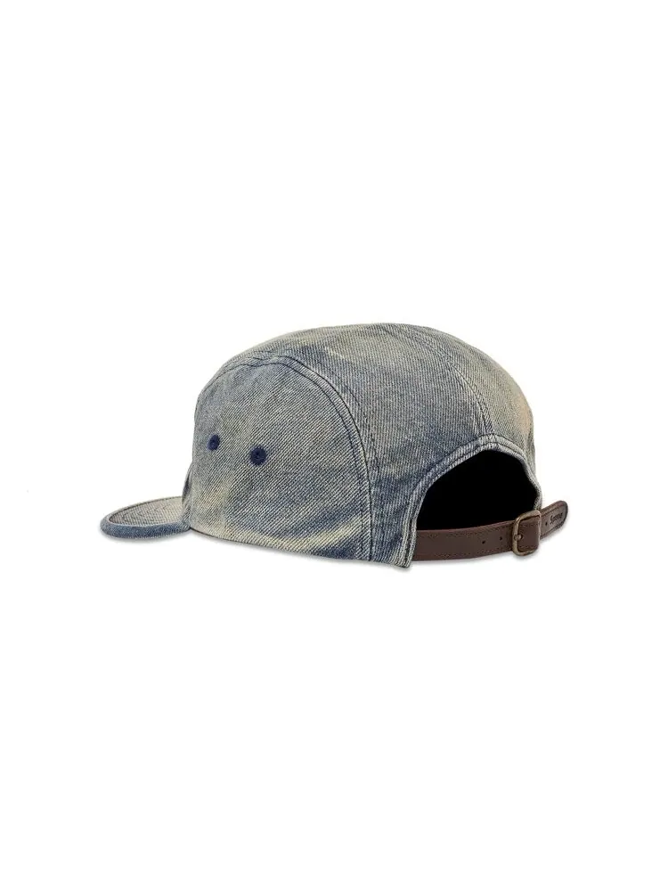 Бейсболка Supreme Washed Chino Twill Camp Cap — изображение 3 из 4, индиго