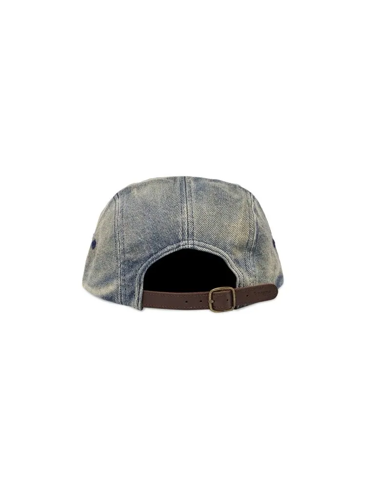 Бейсболка Supreme Washed Chino Twill Camp Cap — изображение 4 из 4, индиго