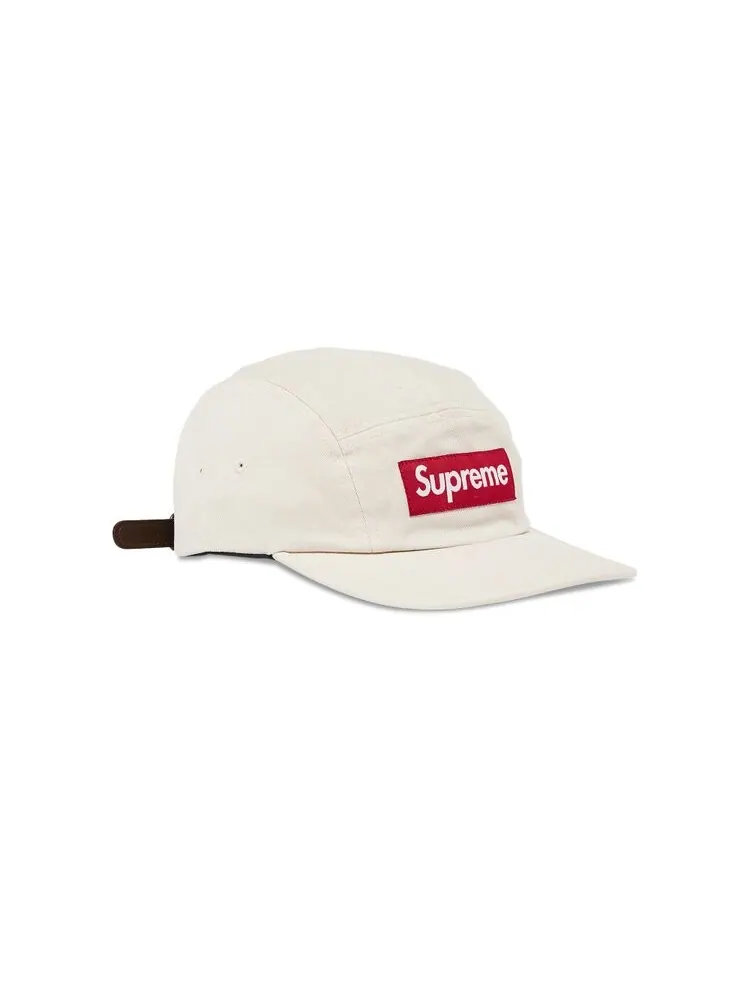 Бейсболка Supreme Washed Chino Twill Camp Cap — изображение 2 из 4, прозрачный