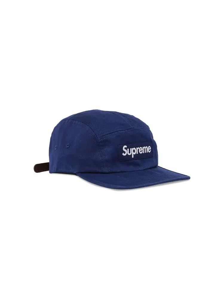 Бейсболка Supreme Washed Chino Twill Camp Cap — изображение 2 из 4, темно-синий