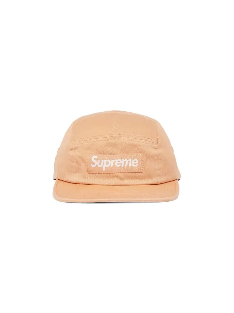 Бейсболка Supreme Washed Chino Twill Camp Cap — изображение 1 из 4, персиковый