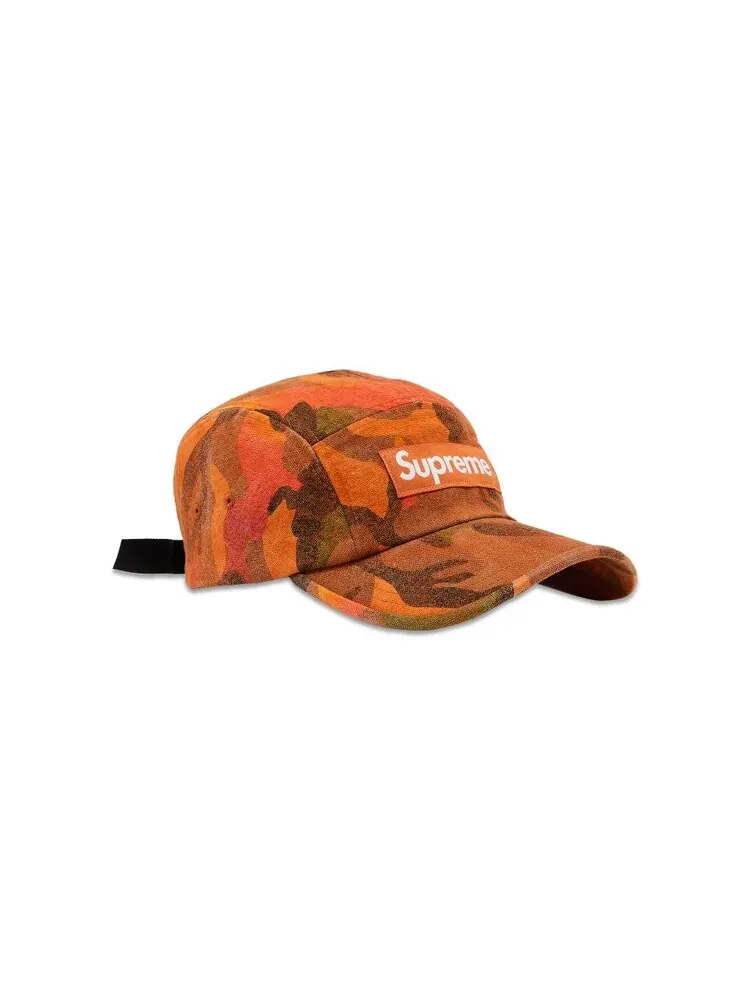 Бейсболка Supreme Washed Canvas Camp Cap — изображение 2 из 4, оранжевый