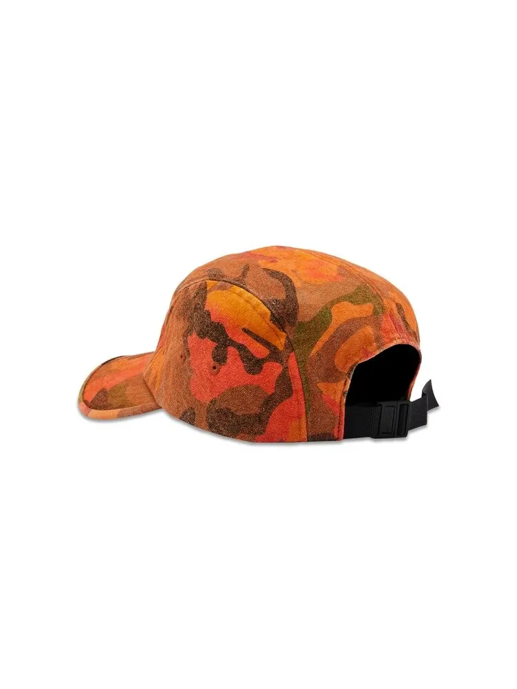 Бейсболка Supreme Washed Canvas Camp Cap — изображение 3 из 4, оранжевый