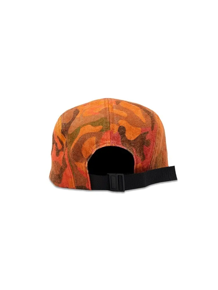 Бейсболка Supreme Washed Canvas Camp Cap — изображение 4 из 4, оранжевый