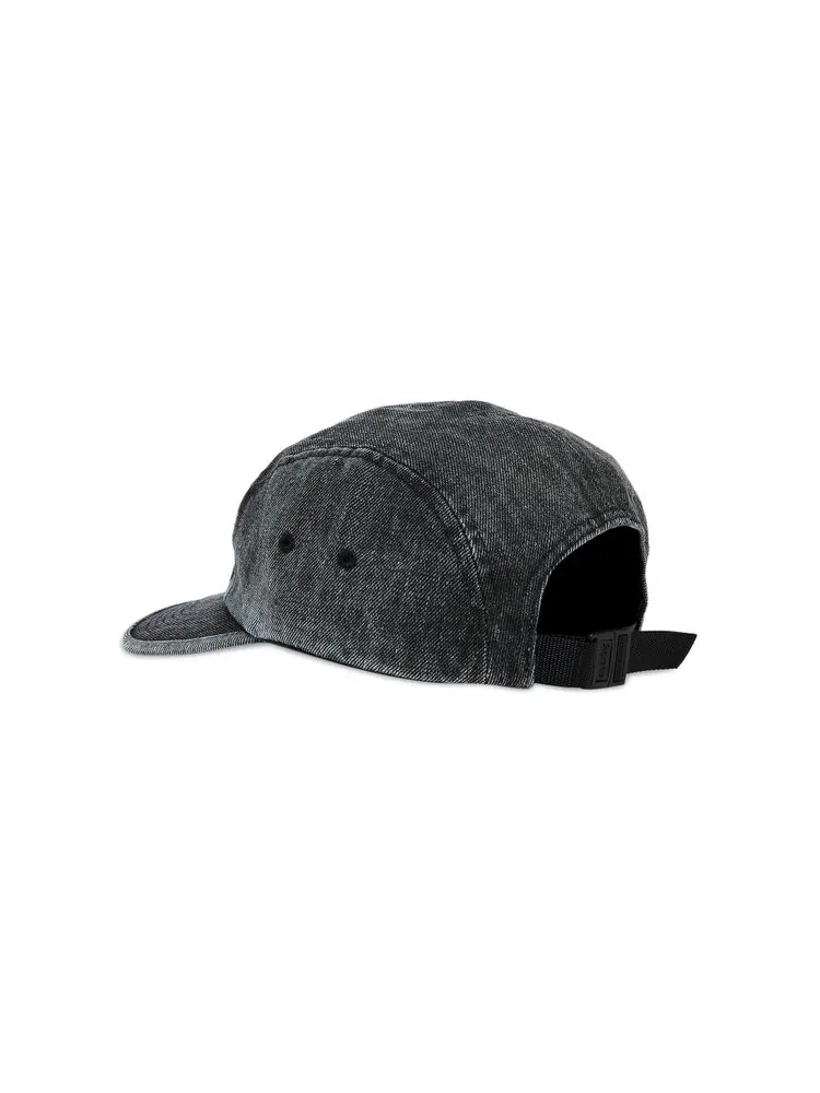 Бейсболка Supreme Coated Denim Camp Cap — изображение 3 из 4, черный