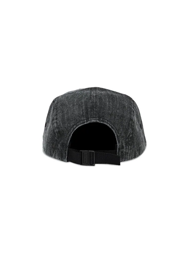 Бейсболка Supreme Coated Denim Camp Cap — изображение 4 из 4, черный