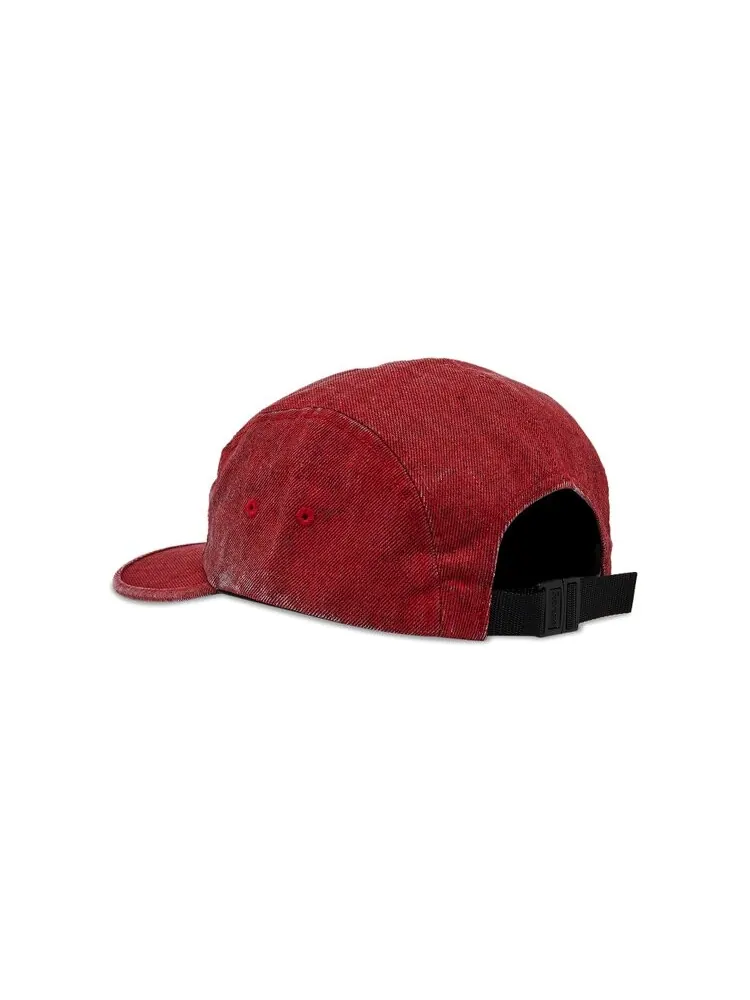 Бейсболка Supreme Coated Denim Camp Cap — изображение 3 из 4, красный
