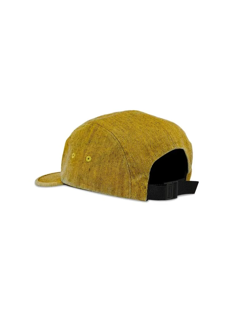 Бейсболка Supreme Coated Denim Camp Cap — изображение 3 из 4, желтый