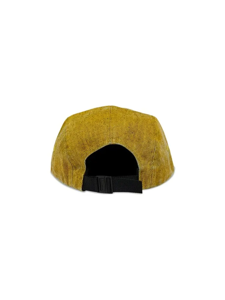 Бейсболка Supreme Coated Denim Camp Cap — изображение 4 из 4, желтый