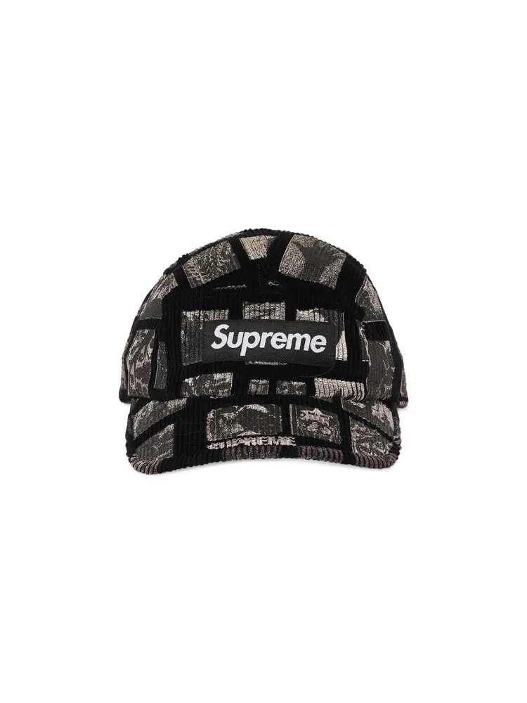 Бейсболка Supreme Weirdo Dave Corduroy Camp Cap — изображение 1 из 4, черный