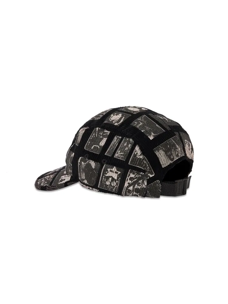 Бейсболка Supreme Weirdo Dave Corduroy Camp Cap — изображение 3 из 4, черный