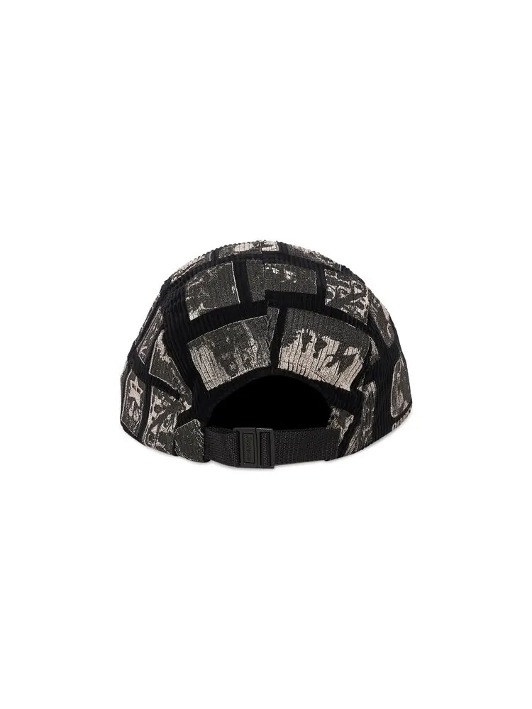 Бейсболка Supreme Weirdo Dave Corduroy Camp Cap — изображение 4 из 4, черный