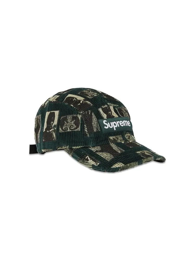 Бейсболка Supreme Weirdo Dave Corduroy Camp Cap — изображение 2 из 4, зеленый