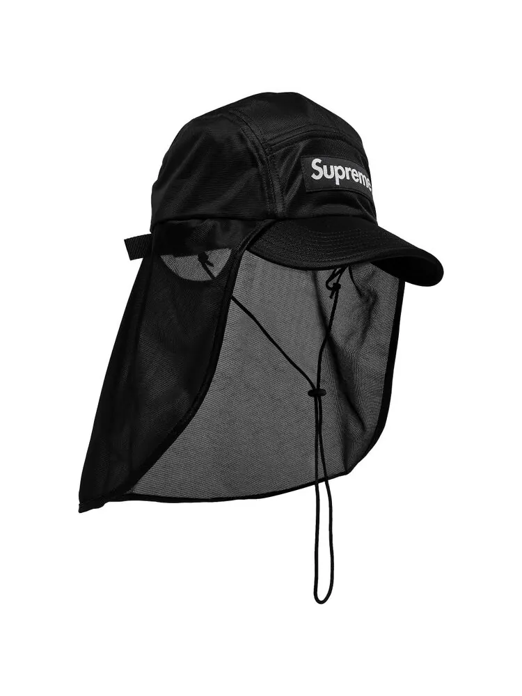 Бейсболка Supreme Mesh Sunshield Camp Cap — изображение 2 из 4, черный