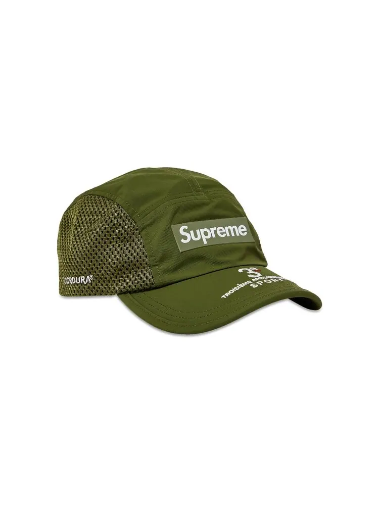 Бейсболка Supreme Mesh Side Panel Camp Cap — изображение 2 из 4, оливковый