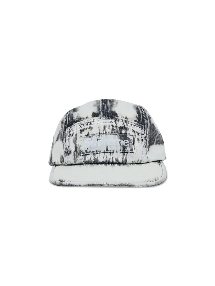 Бейсболка Supreme Bleached Chino Camp Cap — изображение 1 из 4, черный