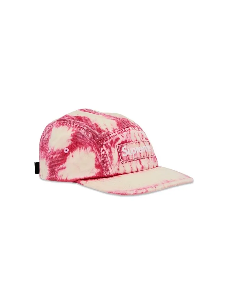 Бейсболка Supreme Bleached Chino Camp Cap — изображение 2 из 4, красный