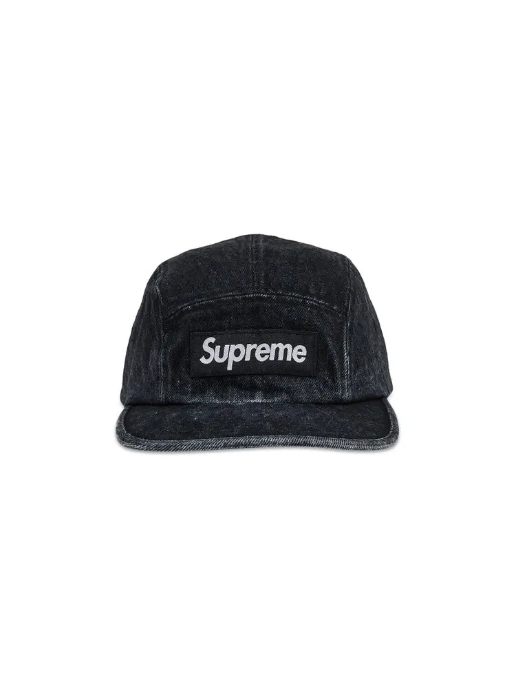 Бейсболка Supreme Denim Camp Cap — изображение 1 из 4, черный