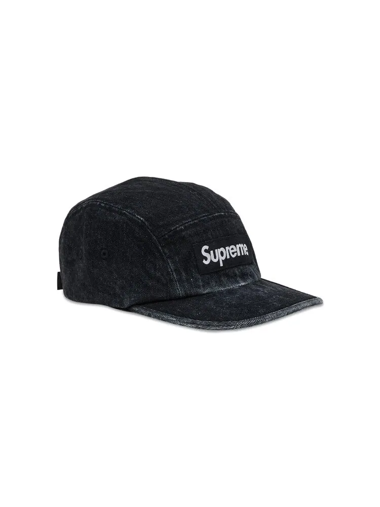 Бейсболка Supreme Denim Camp Cap — изображение 2 из 4, черный
