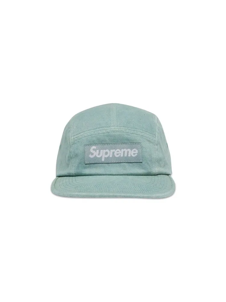 Бейсболка Supreme Denim Camp Cap — изображение 1 из 4, мята