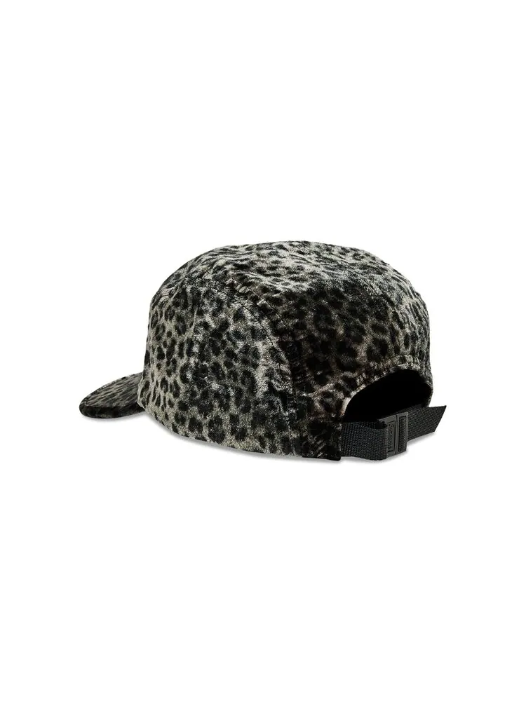 Бейсболка Supreme Leopard Velvet Camp Cap — изображение 3 из 4, черный
