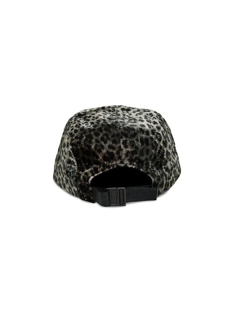 Бейсболка Supreme Leopard Velvet Camp Cap — изображение 4 из 4, черный