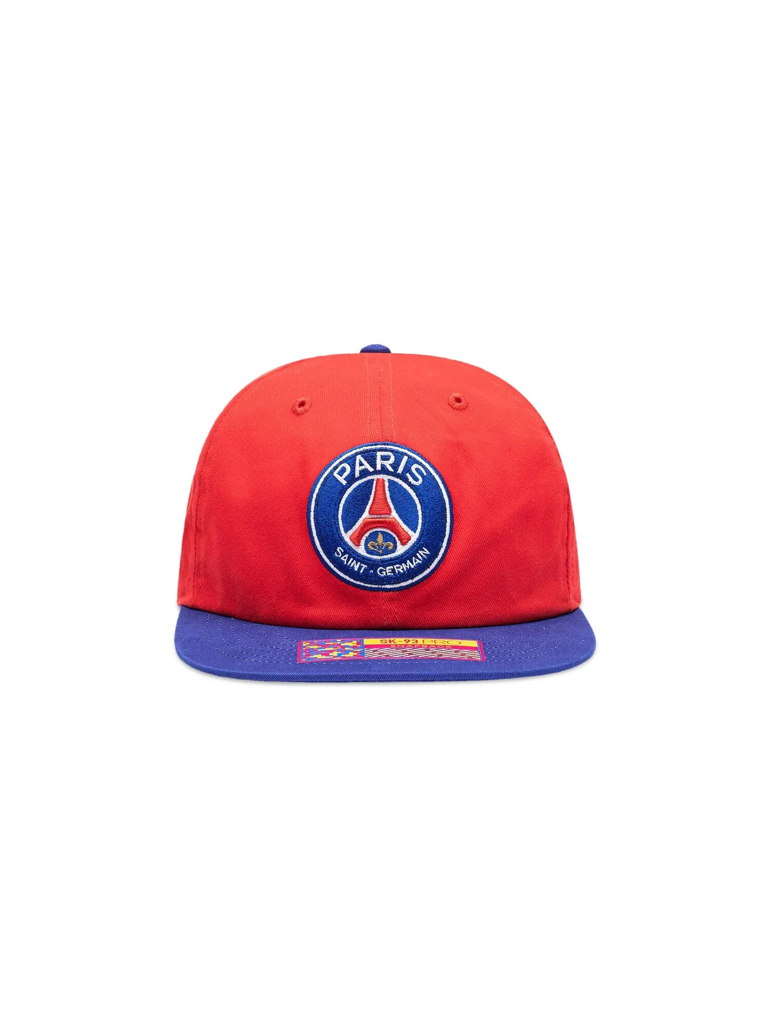 Paris Saint-Germain x Fan Ink Snapback с нашивкой спереди 1970 года. Кепка с вышивкой на спине — изображение 1 из 4