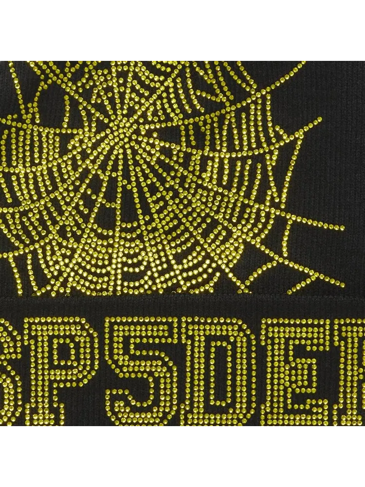 Шапка Sp5der Web 'Onyx/Yellow' — изображение 3 из 3, черный