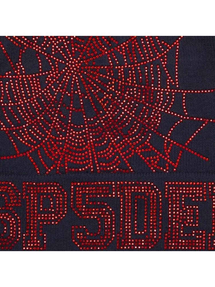 Шапка Sp5der Web Beanie — изображение 3 из 3, темно-синий/красный