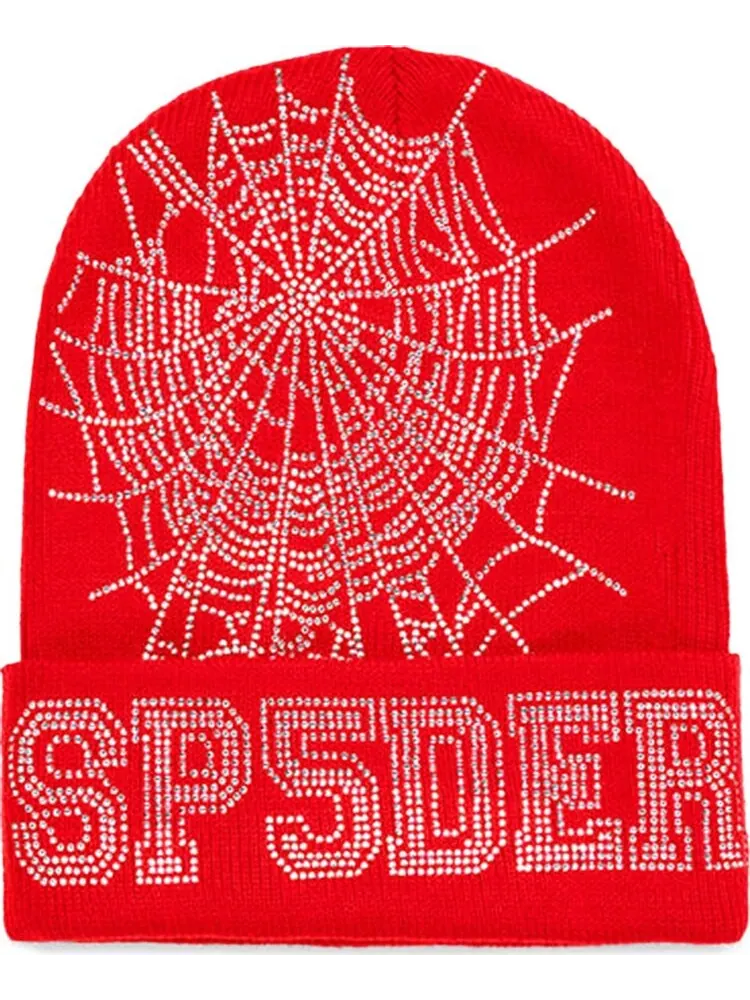 Шапка Sp5der Web 'Red' — изображение 1 из 2, красный