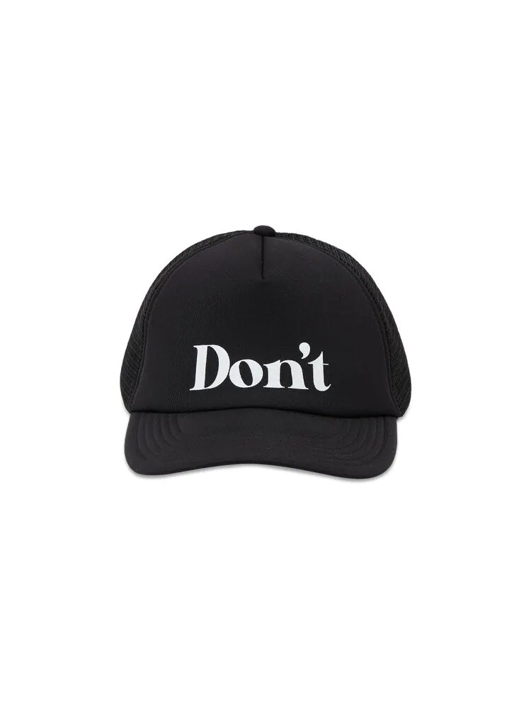 Бейсболка Undercover Don't Cap — черный
