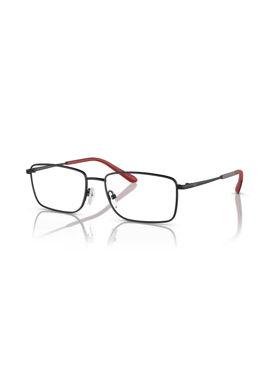 Мужские очки Armani Exchange Demo Rectangular AX1057 6000 56 — изображение 1 из 1, черный