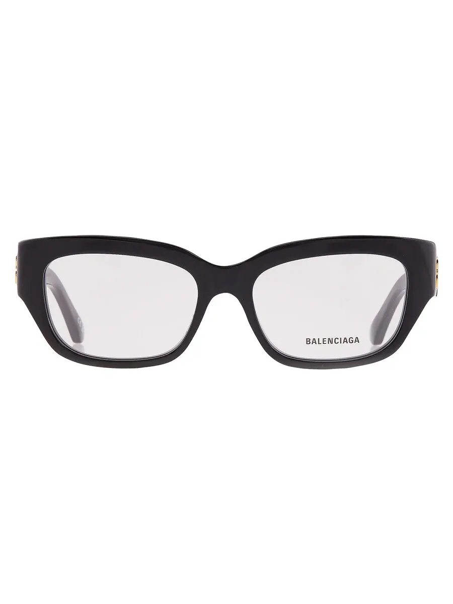 Женские очки Balenciaga Demo Cat Eye BB0363O 001 54 — черный