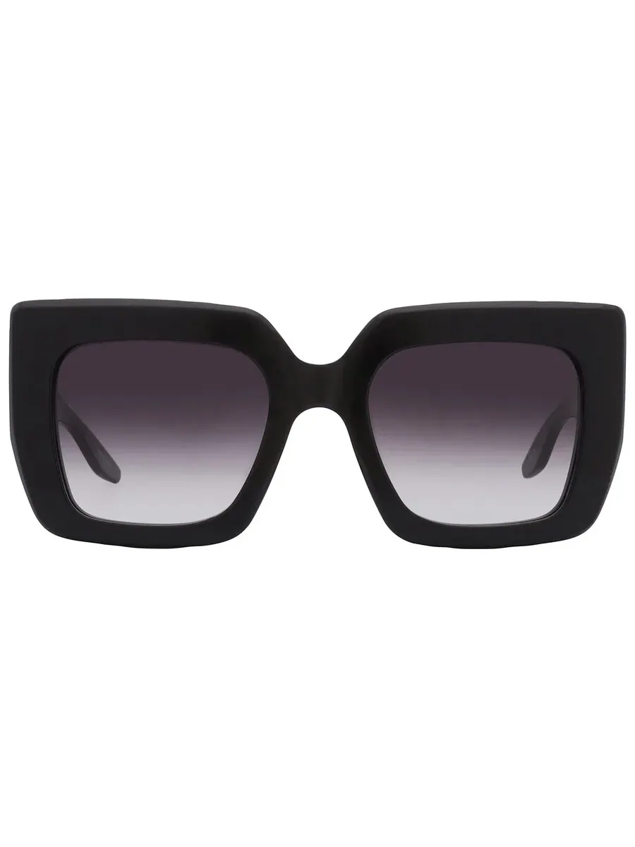 Женские солнцезащитные очки Barton Perreira Wailua Smolder Butterfly BP40025I 01A 52 — черный