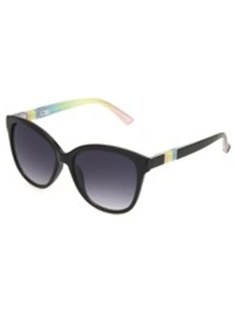 Солнцезащитные очки женские Betsey Johnson Smoke Cat Eye 10263555.CGR BLKSMK — черный
