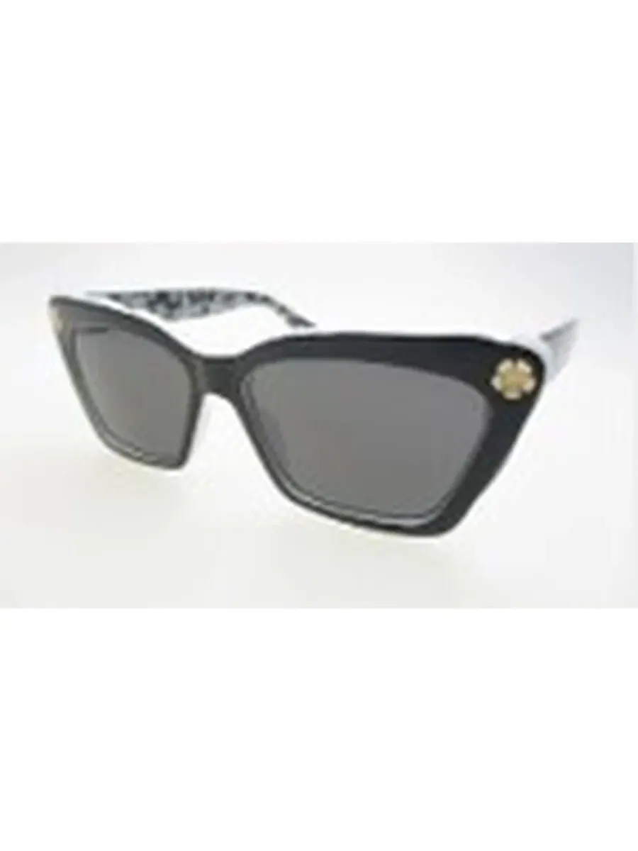 Женские солнцезащитные очки Betsey Johnson Smoke Cat Eye 10266004.CGR BAWSMK — черный