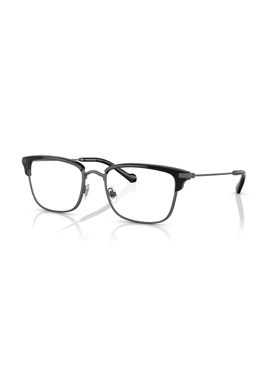 Мужские очки Brooks Brothers Demo Square BB1101 1022 55 — изображение 1 из 1, черный