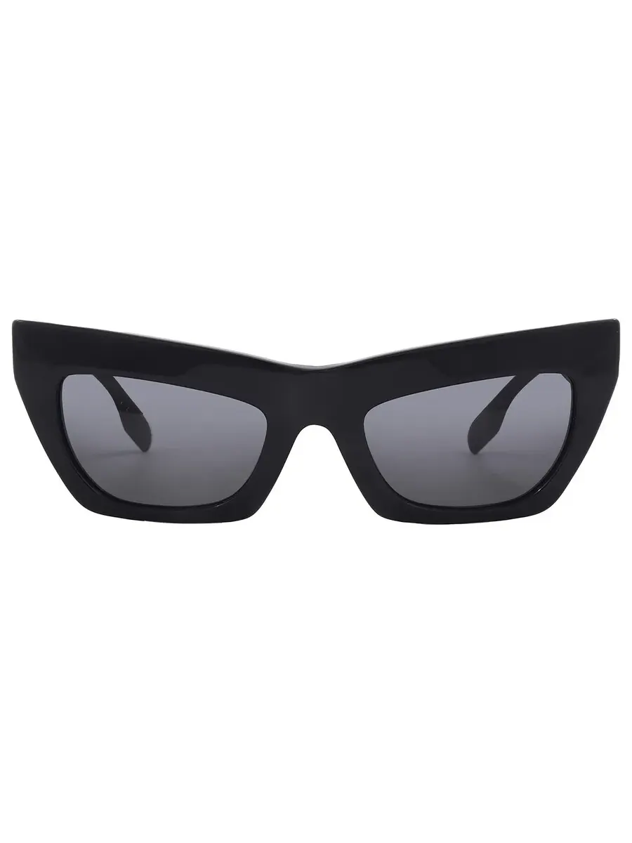 Очки солнцезащитные женские Burberry Dark Grey Cat Eye BE4405 300187 51 — изображение 1 из 6, серый