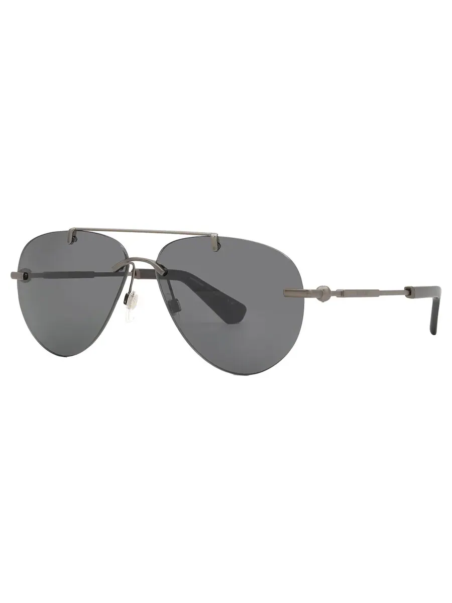 Женские солнцезащитные очки Burberry Dark Grey Pilot BE3151 131687 60 — изображение 3 из 6, серый