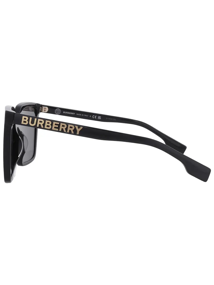 Очки солнцезащитные женские Burberry Dark Grey Square BE4411D 300187 57 — изображение 4 из 5, черный