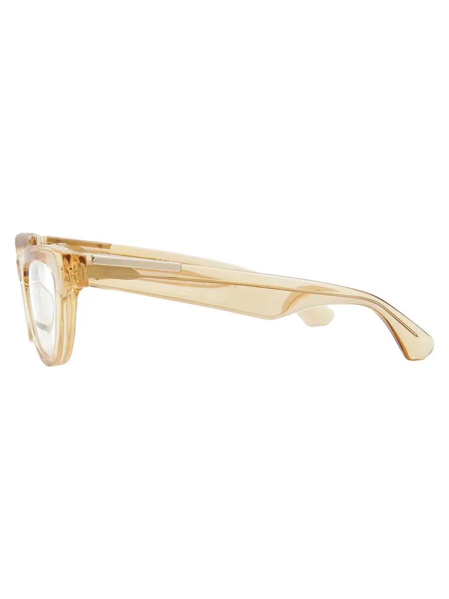 Женские очки Burberry Demo Cat Eye BE2406U 4063 50 — изображение 3 из 5, коричневый