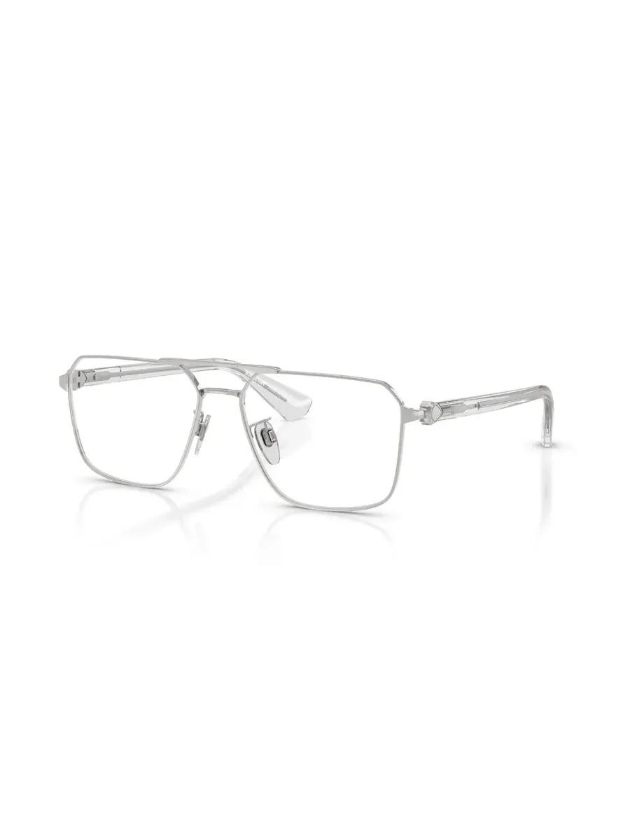 Мужские очки Burberry Demo Navigator BE1395D 1005 56 — изображение 1 из 1, серебряный